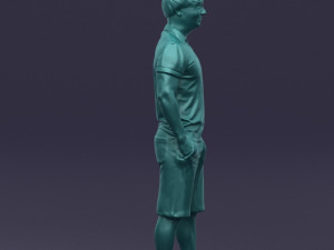 differ collors man 0394 3d print ready Modelo de Impressão 3D