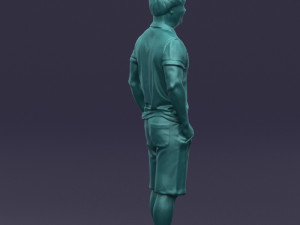differ collors man 0394 3d print ready Modelo de Impressão 3D