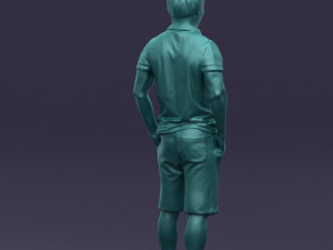 differ collors man 0394 3d print ready Modelo de Impressão 3D