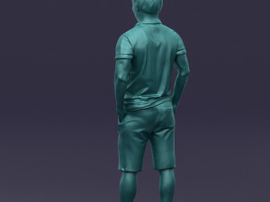 differ collors man 0394 3d print ready Modelo de Impressão 3D