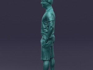differ collors man 0394 3d print ready Modelo de Impressão 3D