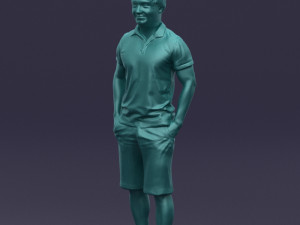 differ collors man 0394 3d print ready Modelo de Impressão 3D