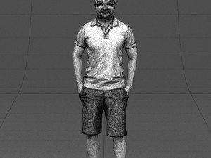 differ collors man 0394 3d print ready Modelo de Impressão 3D
