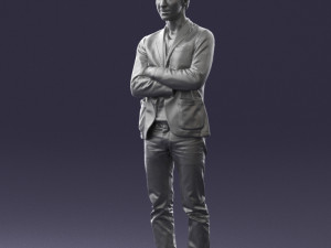 guy in jeans and blue jacket 0374 3d print ready 3D प्रिंट मॉडल