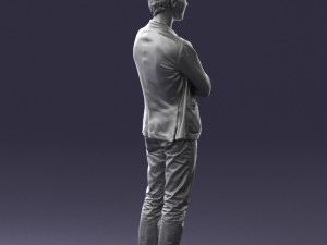 guy in jeans and blue jacket 0374 3d print ready 3D प्रिंट मॉडल