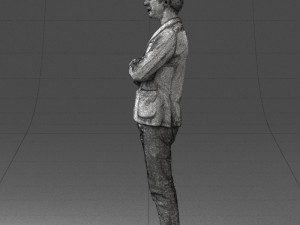 guy in jeans and blue jacket 0374 3d print ready 3D प्रिंट मॉडल