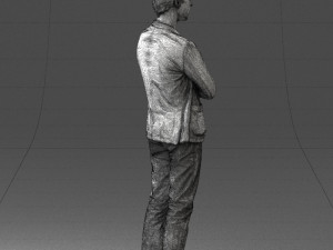 guy in jeans and blue jacket 0374 3d print ready 3D प्रिंट मॉडल