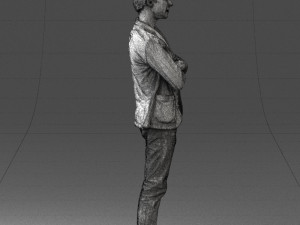 guy in jeans and blue jacket 0374 3d print ready 3D प्रिंट मॉडल