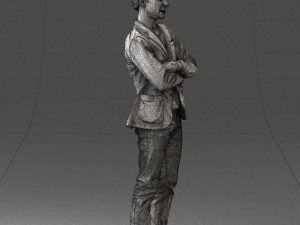 guy in jeans and blue jacket 0374 3d print ready 3D प्रिंट मॉडल