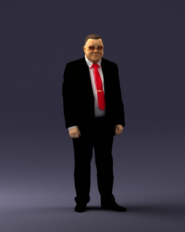 man in a silver suit 0371 3D 모델 .c4d .max .obj .3ds .fbx .stl .blend 