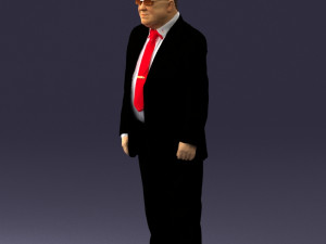 man in a silver suit 0371 3D 모델