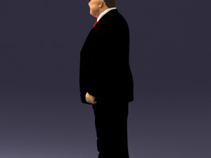 man in a silver suit 0371 3D 모델