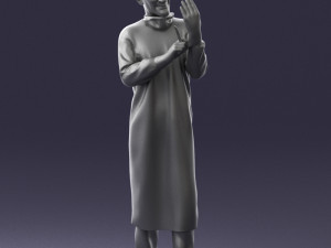man in doctors clothes 0222 Modelo 3D