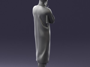 man in doctors clothes 0222 Modelo 3D
