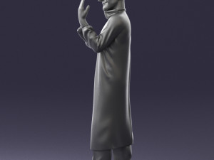 man in doctors clothes 0222 Modelo 3D