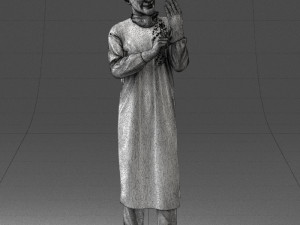 man in doctors clothes 0222 Modelo 3D