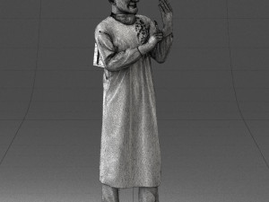 man in doctors clothes 0222 Modelo 3D