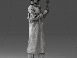 man in doctors clothes 0222 Modelo 3D