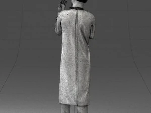 000339 Male Surgeon in Medical Uniform 0222 3D Model