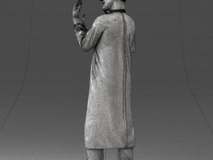 man in doctors clothes 0222 Modelo 3D