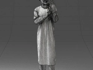 000339 Male Surgeon in Medical Uniform 0222 3D Model