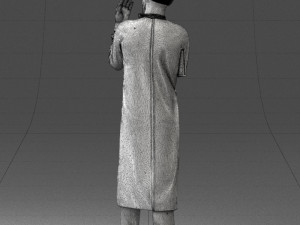 man in doctors clothes 0222 3d print ready 3D प्रिंट मॉडल