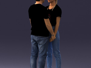 couple 0316 3d print ready 3D Принт Модель