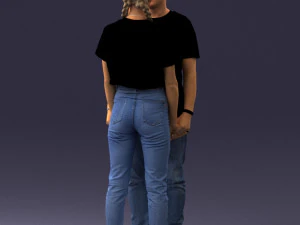 000340 Couple Holding Hands 0316 3dp 3D Print Model
