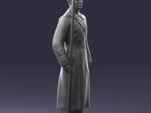 000105 Soviet Guard Soldier Historical Character 0116 3dp 3D Print Model