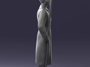000105 Soviet Guard Soldier Historical Character 0116 3dp 3D Print Model
