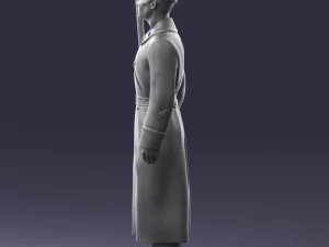 000105 Soviet Guard Soldier Historical Character 0116 3dp 3D Print Model