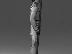 000111 Soviet Officer in Parade Uniform 0116 3dp Modelo de impresión 3D