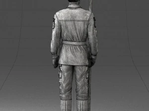 000113 Soviet Soldier in Field Uniform 0116 3dp 3D Print Model