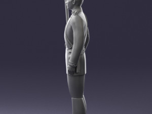 000115 Soviet Honor Guard Officer 0116 3D 模型