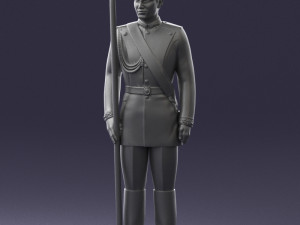 000115 Soviet Honor Guard Officer 0116 3D 模型
