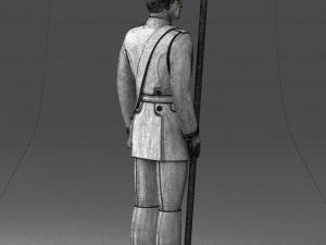 000115 Soviet Honor Guard Officer 0116 3D 模型
