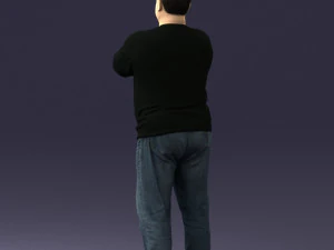 fat man jeans 0522 3D Model