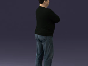 fat man jeans 0522 3D Model