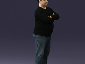 fat man jeans 0522 3D Model