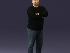 fat man jeans 0522 3D Model