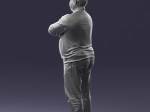 fat man jeans 0522 3D Model