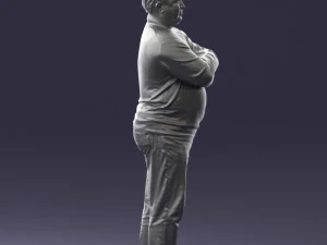 fat man jeans 0522 3D Model