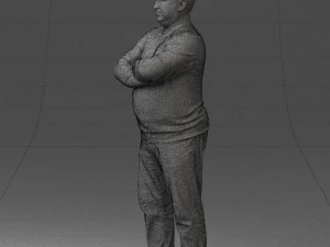 fat man jeans 0522 3D Model