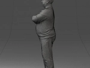 fat man jeans 0522 3D Model