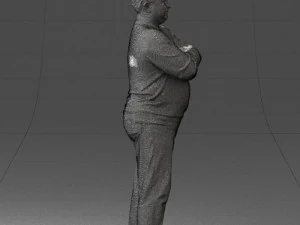 fat man jeans 0522 3D Model