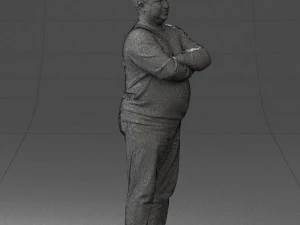 fat man jeans 0522 3D Model