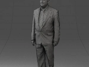 fat man in suit 0521 3d print ready 3D Print Model