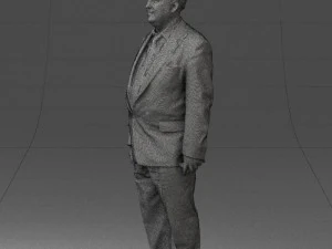 fat man in suit 0521 3d print ready 3D Print Model