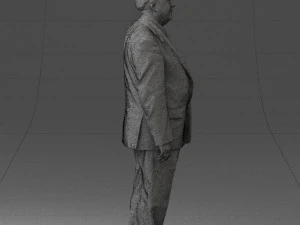 fat man in suit 0521 3d print ready 3D Print Model