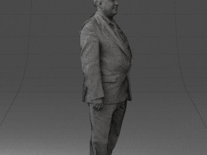 fat man in suit 0521 3d print ready 3D 打印模型